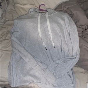 Grey sleep hoodie